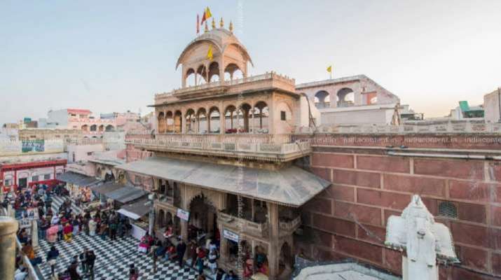 BLOCKADE LIKE SITUATION AROUND BANKE BIHARI TEMPLE