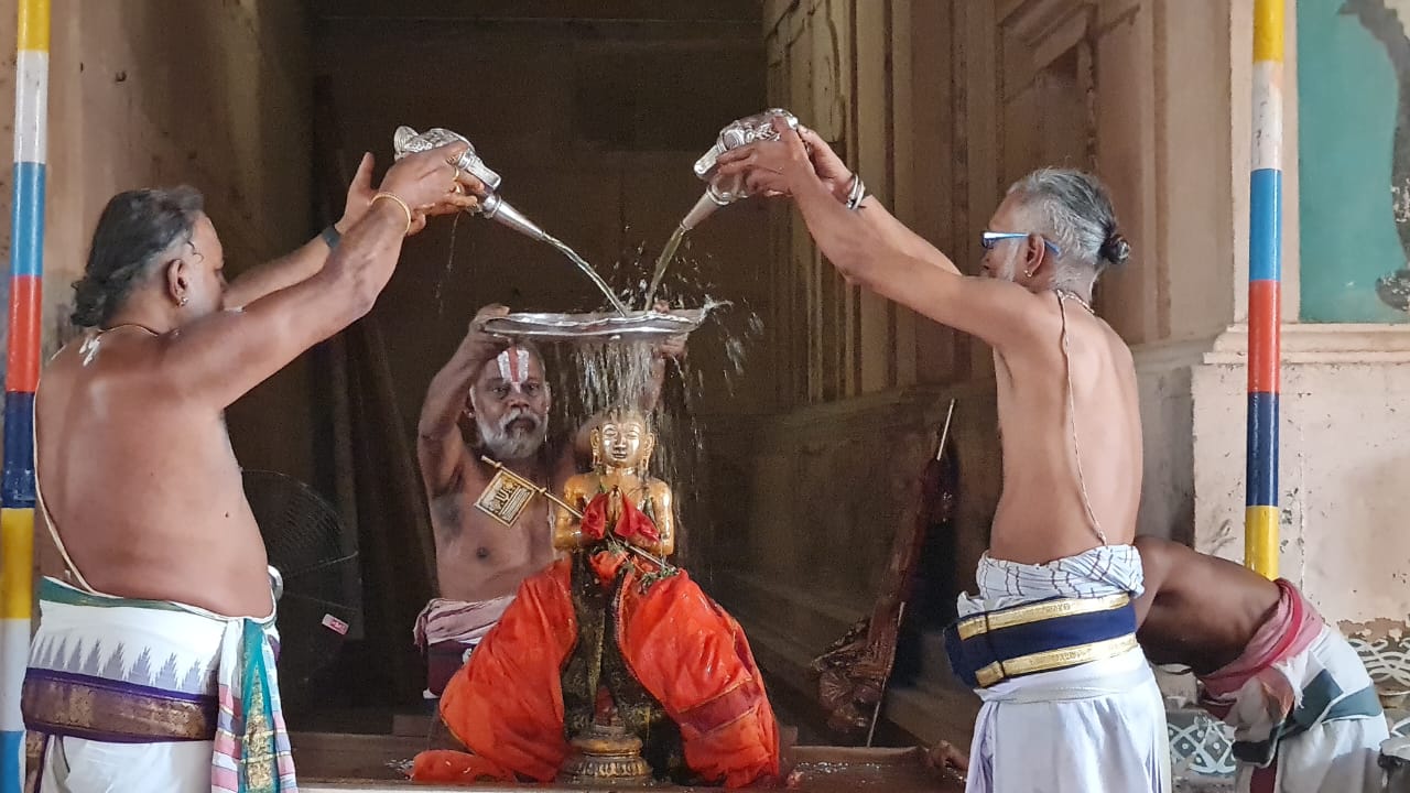 Shri Ramanuja Swami jubilee celebrated at Shri Rang Mandir